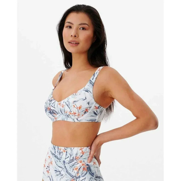 Rip Curl Diamond Bay D-DD Bikini Top & Cheeky Hi Pant - Picture 5 of 13